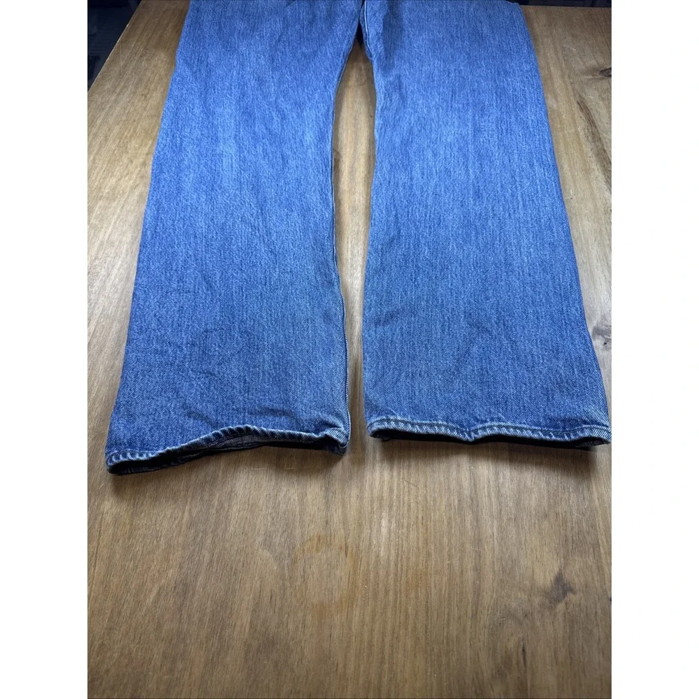Levi's 501 Original Straight‎ Leg Button Fly Denim Jeans Men's 38x32 Medium Wash